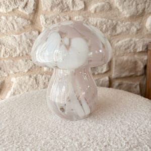 deco led champi tachete multi rose a piles