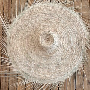 chapeau de paille décoratif