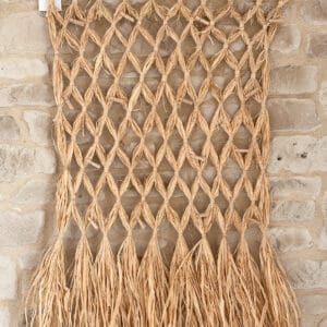 déco photo cute raphia naturel